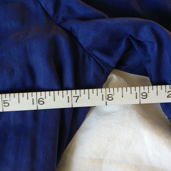 Zara navy duster/trench dress EUC - Picture 14 of 16